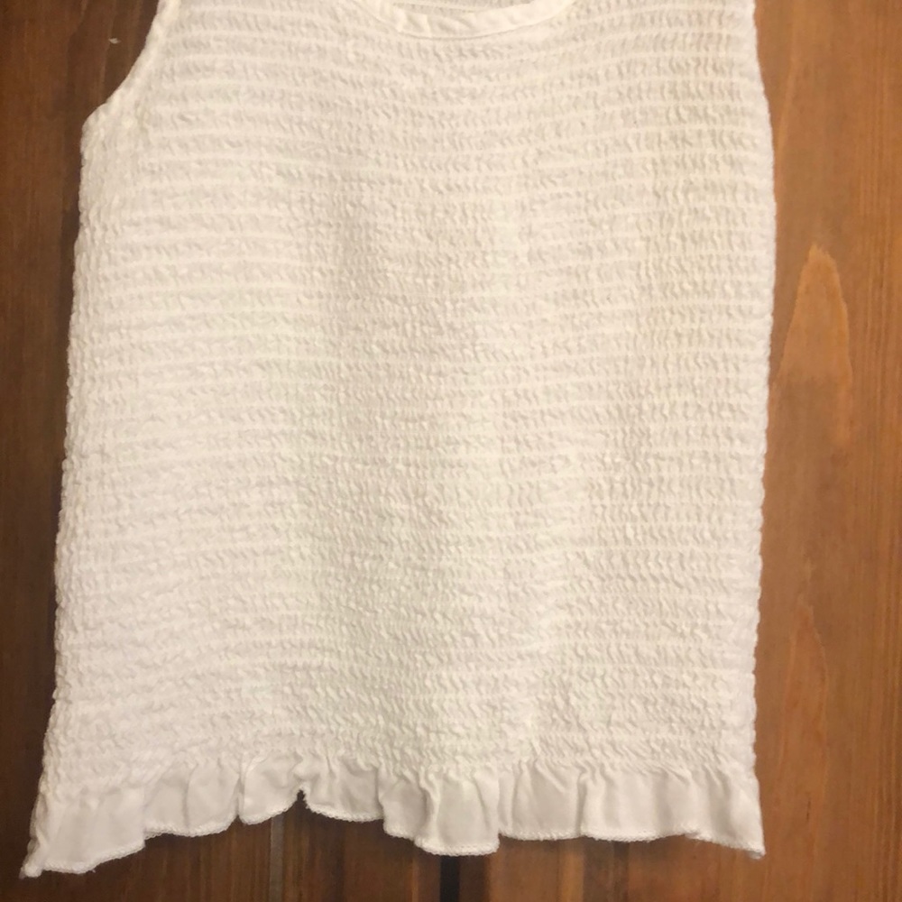 NWOT Ruffle crop top! - Picture 2 of 2